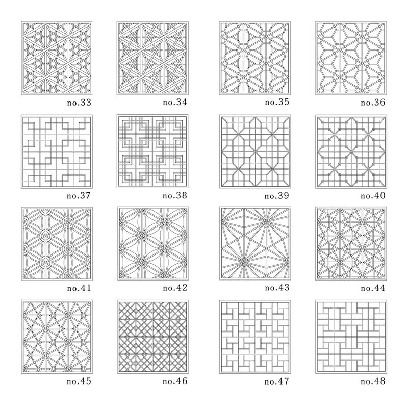 組子紋様の灯篭 [粉体塗装] | maasa