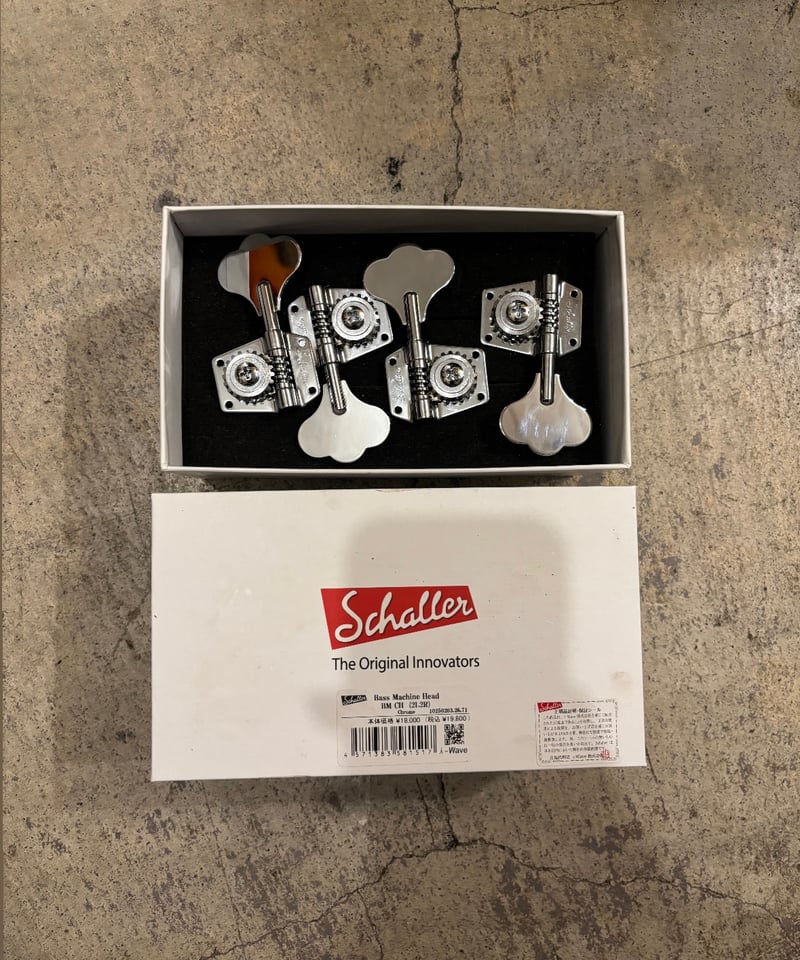 未使用中古】 Schaller BM CH L2+R2 ベース用ペグ | ギター屋funk