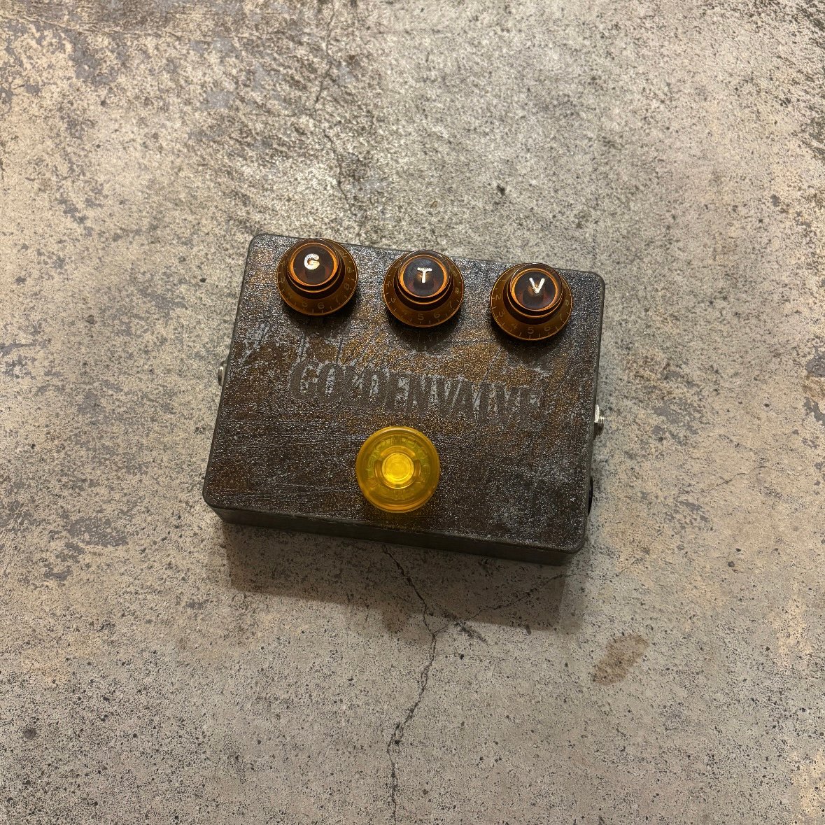 GOLDEN VALVE ギターエフェクター 中古 中古品】GOLDEN VALVE 3ノブ 旧デザイン | ギター屋funk ojisan