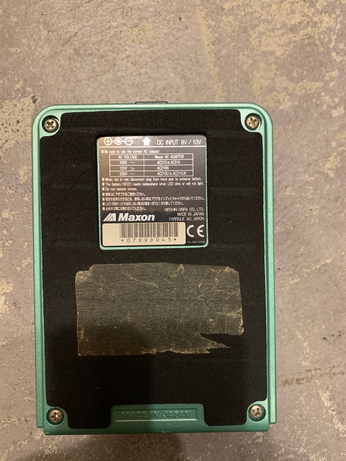 MAXON DS-830 | ギター屋funk ojisan