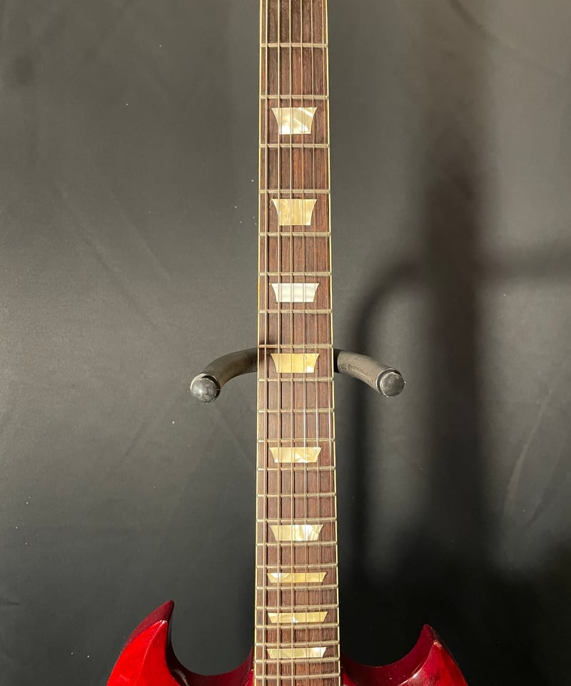 値下げ 送料込 Orville SG レッドエレキギター ジャンク扱い