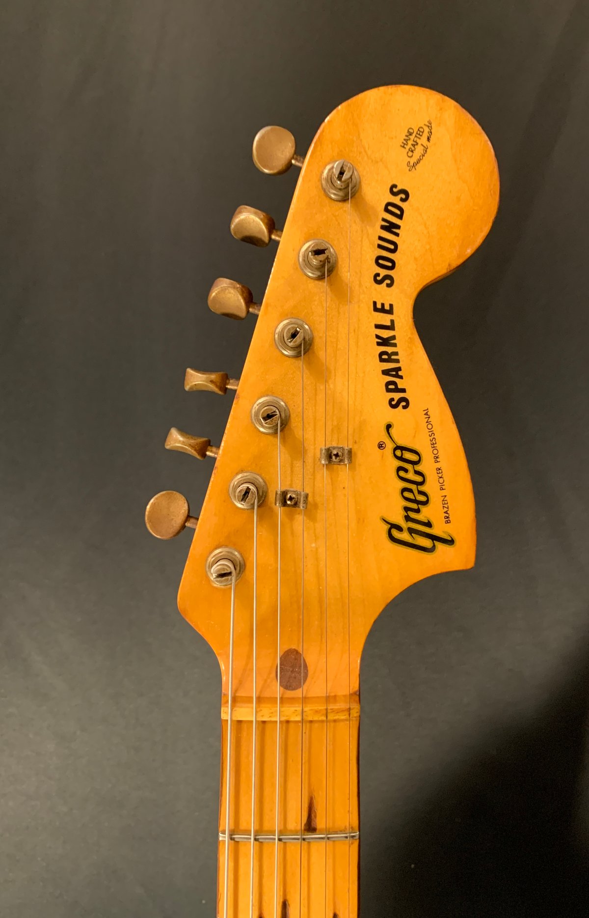 ジャンク】Greco SPARKLE SOUNDS ハードケース付き | ギター屋funk