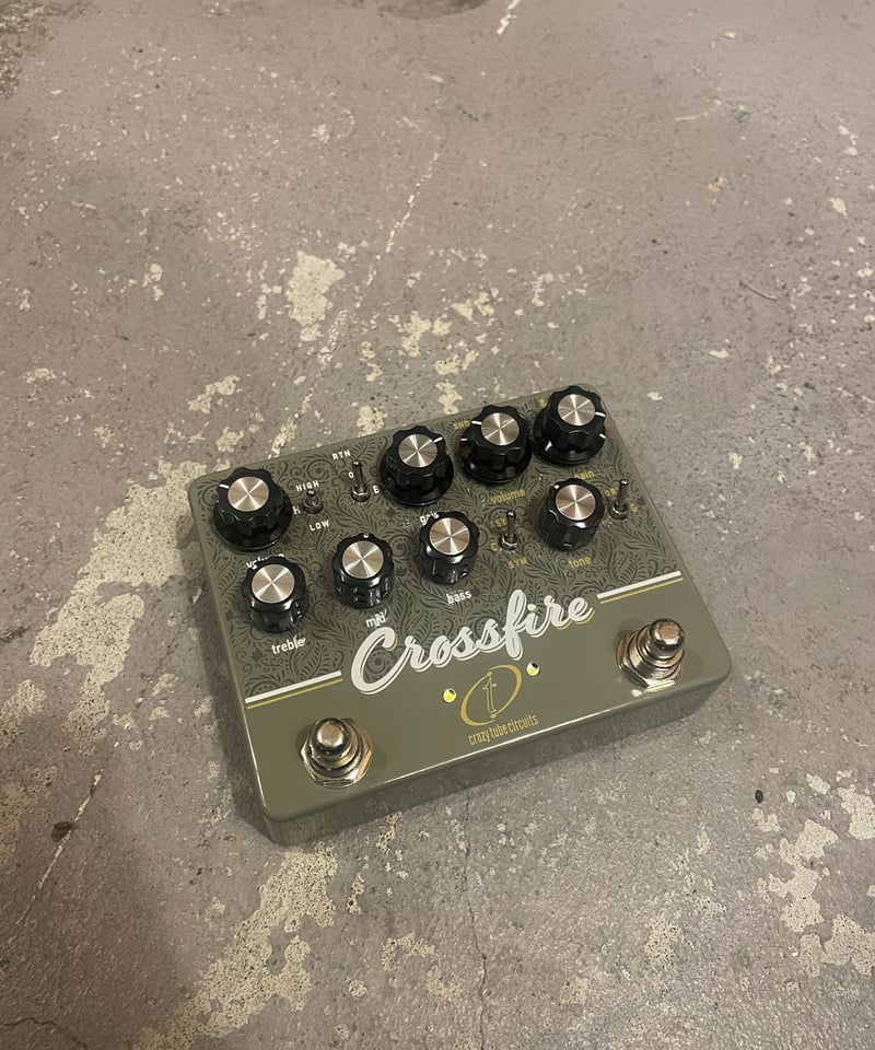 Crazy Tube Circuits Crossfire (受注販売) | ギター屋funk