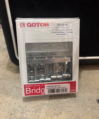 GOTOH/ 201B-4 Chrome ベースブリッジ 4弦