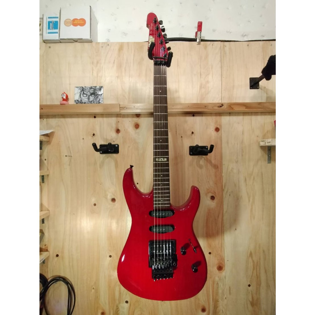 ESP Mirage 日本製 LH150 PU Floyd Rose ドイツ製 ESP The Mirage