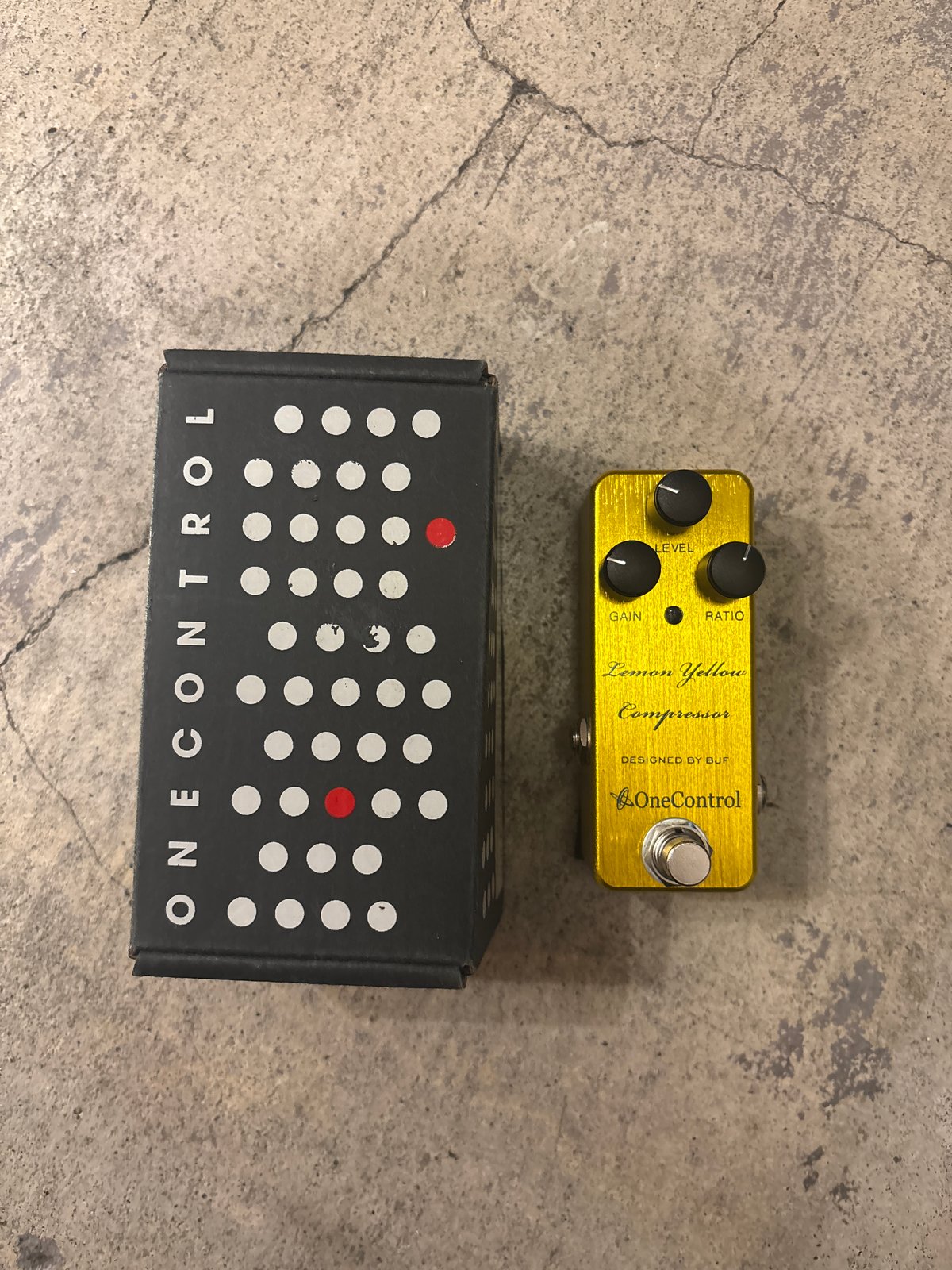 one control lemon yellow compressor | ギター屋funk