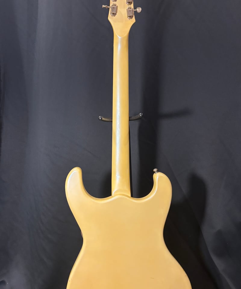 レトロ　 たぬきのタマキチM　ファースト社　日本製　レア Mosrite Japan '63 Royal Pearl White | ギター屋funk