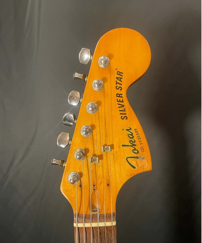 スキャロップ指板:TOKAI SILVER STAR TOKAI SS-60 Silver Star 82年製 スキャロップ仕様 | ギター屋fu