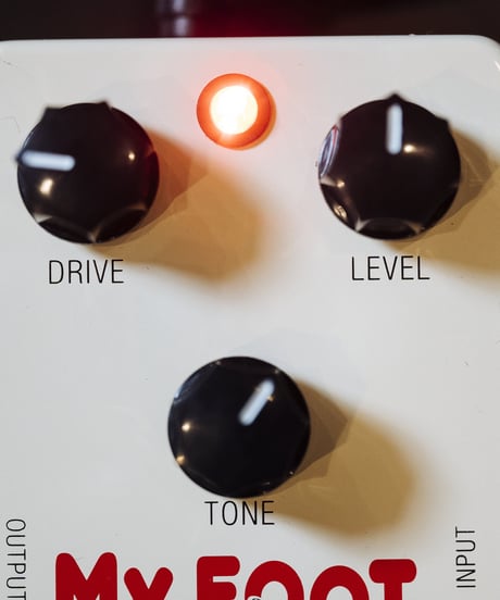 MY FOOT (the pillows SAWAO YAMANAKA ORIGINAL EFFECT PEDAL) crafted by STUDIO GRASSHOPPER