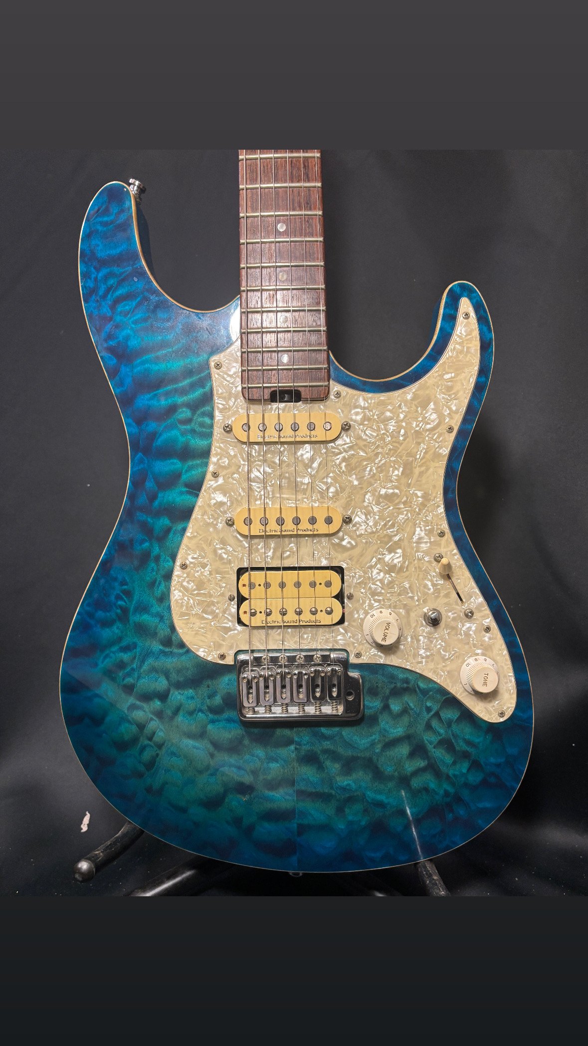 ESP SNAPPER-CTM Aqua Marine | ギター屋funk ojisan