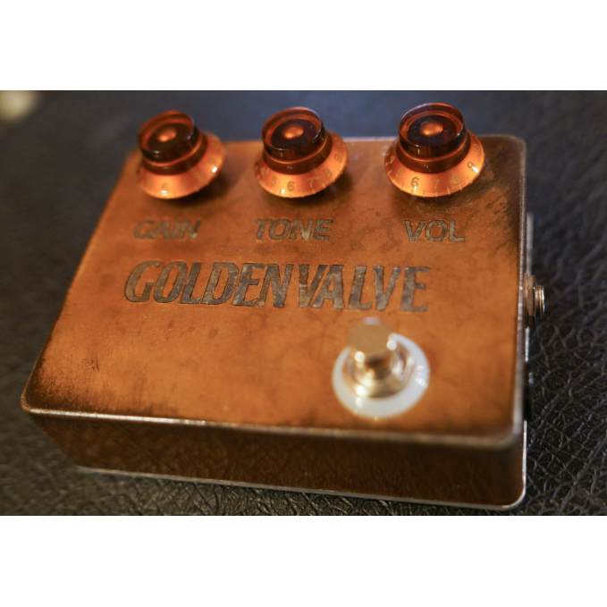 GOLDENVALVE ギターエフェクター GOLDEN VALVE【通常サイズ3つノブバージョン】 | ギター屋funk ojisan