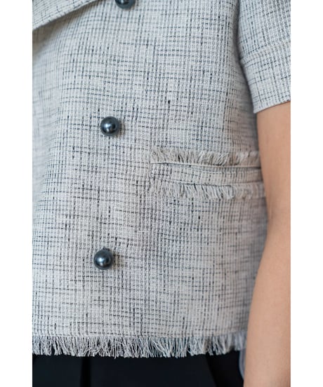 【即納】Summer Tweed Jacket