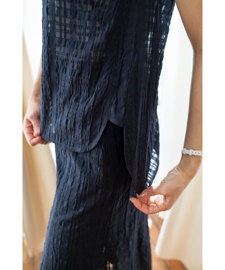 【即納】Effortless Sheer Skirt