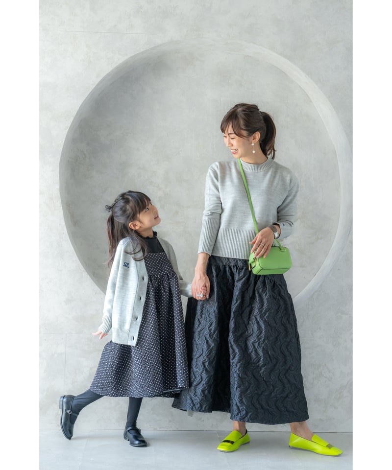 予約】Jacquard Skirt/Black | SUGAR