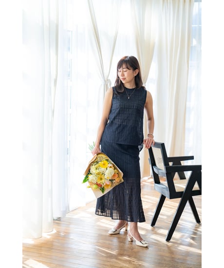 【即納】Effortless Sheer Skirt