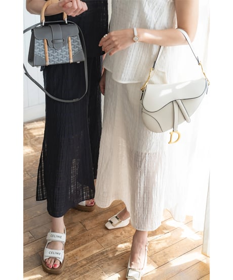 【即納】Effortless Sheer Skirt