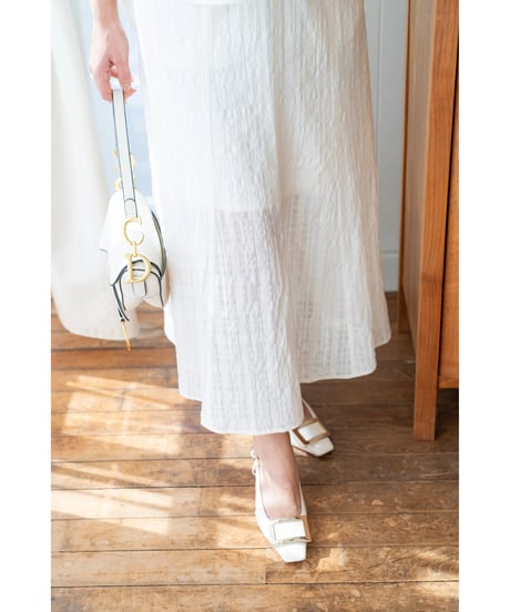 【即納】Effortless Sheer Skirt