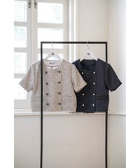 【即納】Summer Tweed Jacket