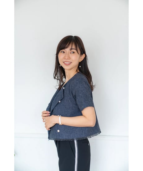 【即納】Summer Tweed Jacket