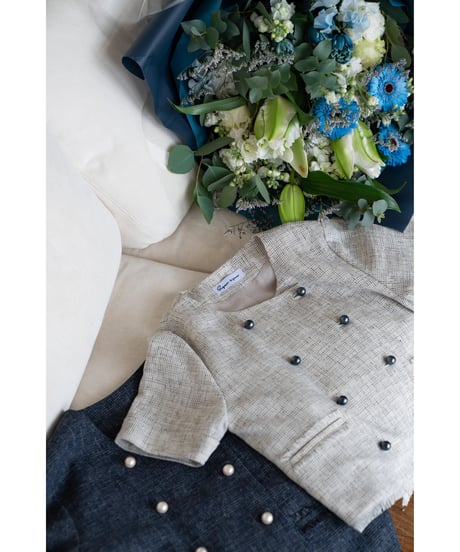 【即納】Summer Tweed Jacket
