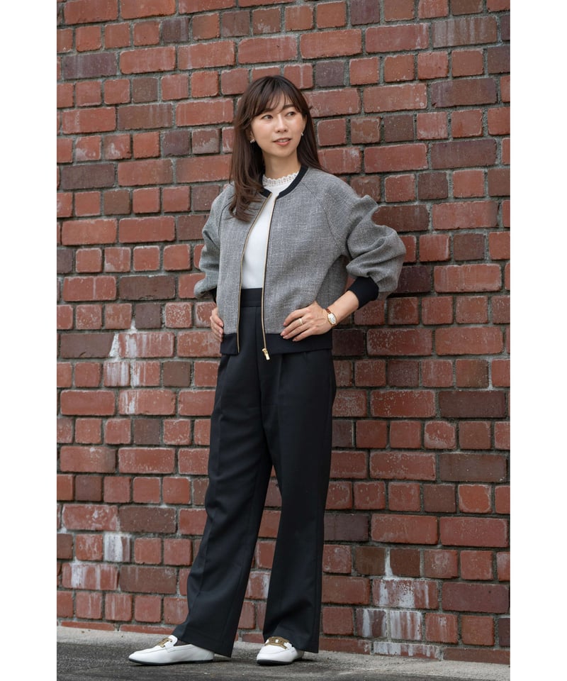 即納】Tweed Blouson | SUGAR by yuu