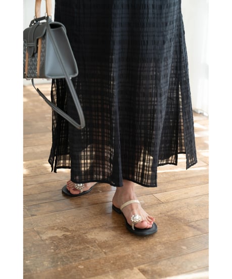【即納】Effortless Sheer Skirt