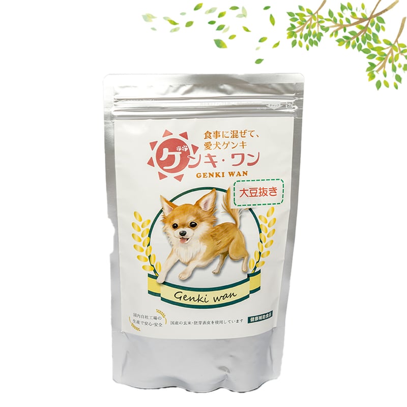 大豆抜きゲンキ・ワン 300g | 株式会社きずな縁【dogwood garden】動物