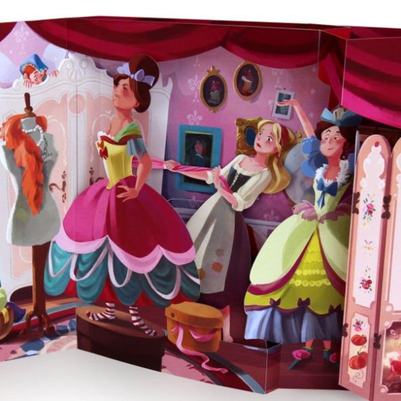 Pop-up Fairy Tales Cinderella | しかけ絵本専門店 森のかくれん