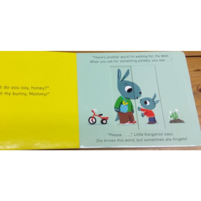 英語版スライドしかけ（マナーブック）どうぞ＆ありがとう