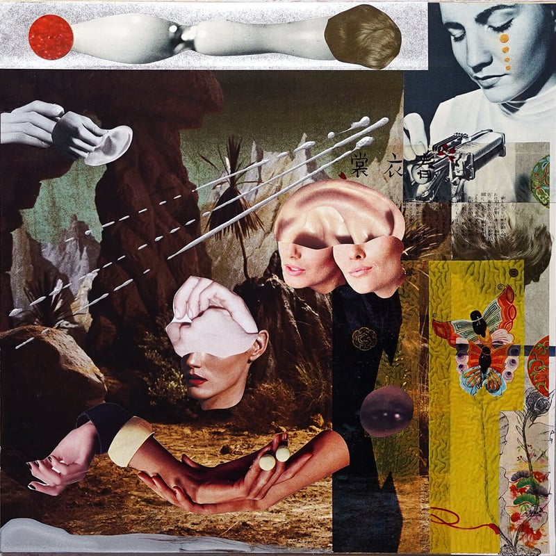 1000部限定【カトリアン・デ・ブラウワー】作品集/アート/コラージュ 表裏一体 no.3 / 加藤良1両面コラージュ作品 | KNOCK ART