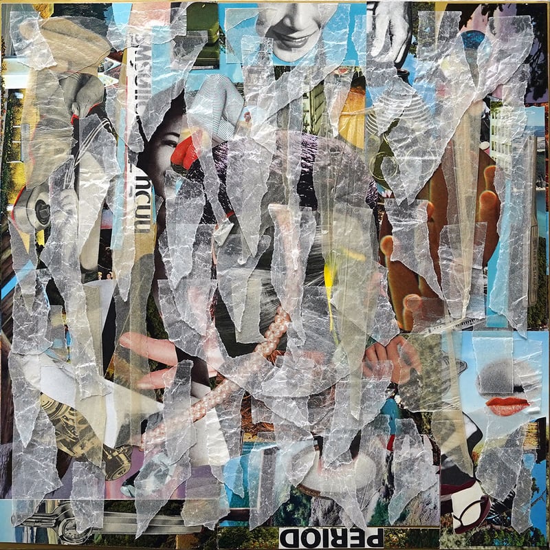 表裏一体 no.4 / 加藤良1両面コラージュ作品 | KNOCK ART