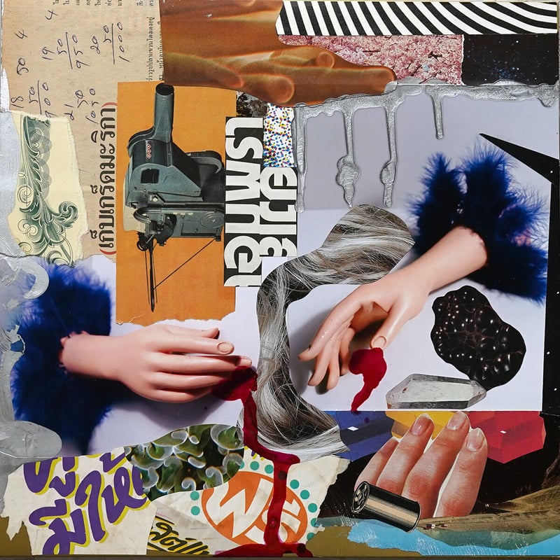 表裏一体 no.4 / 加藤良1両面コラージュ作品 | KNOCK ART