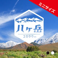 ミニ「八ヶ岳」　カッティングステッカー　ヘキサ