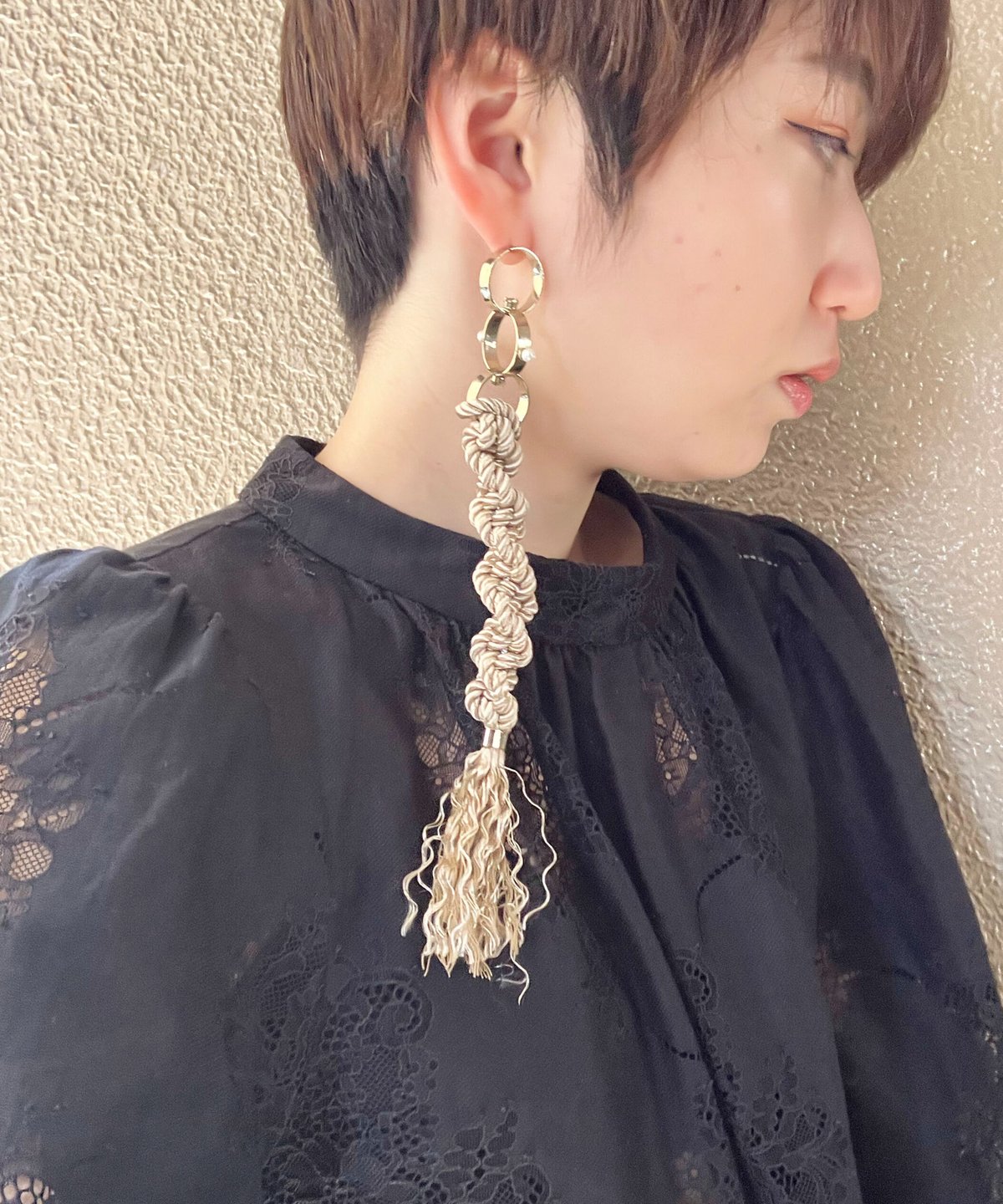 本坪鈴 ピアス | Rino,N