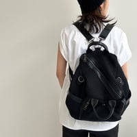 再再再再再販❣️メッシュ3wayミニリュック　サイドポケット有り