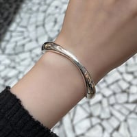 再販★CURVE BANGLE Silva925