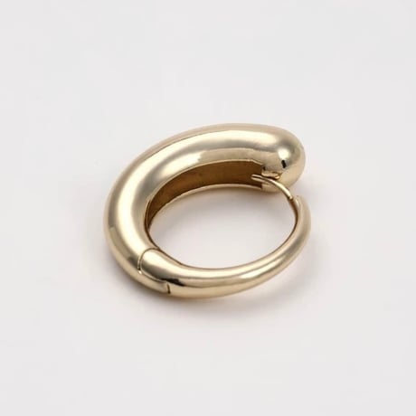 【Nothing And Others】Teardrop-Shaped Hoop Pierce /ティアドロップシェイプトフープピアス