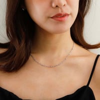 ユニセックスステンレスネックレス