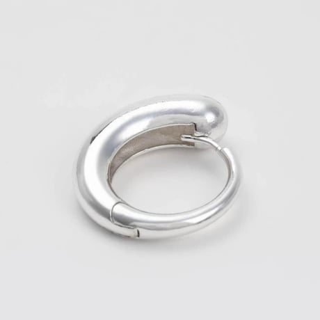 【Nothing And Others】Teardrop-Shaped Hoop Pierce /ティアドロップシェイプトフープピアス