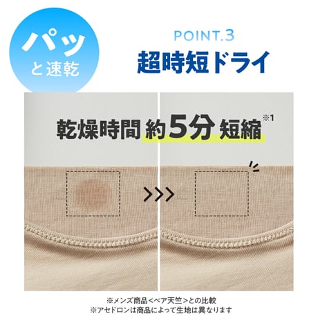 《お尻・太ももの汗をガード！》【グンゼ】アセドロン　ぺチパンツ  5分丈