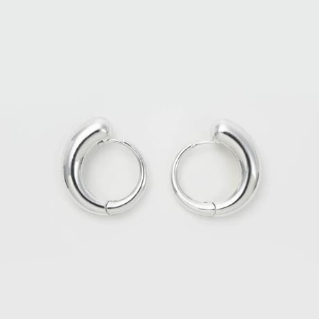【Nothing And Others】Teardrop-Shaped Hoop Pierce /ティアドロップシェイプトフープピアス