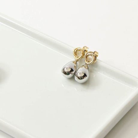 ドロップコンビピアス