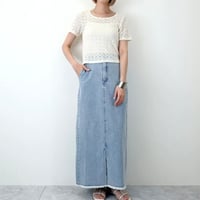 かなぶん様専用ページ★10ozデニム　Iライン　デニムスカート