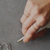 【Nothing And Others】  Clip Wave Ring /クリップウェーブリング