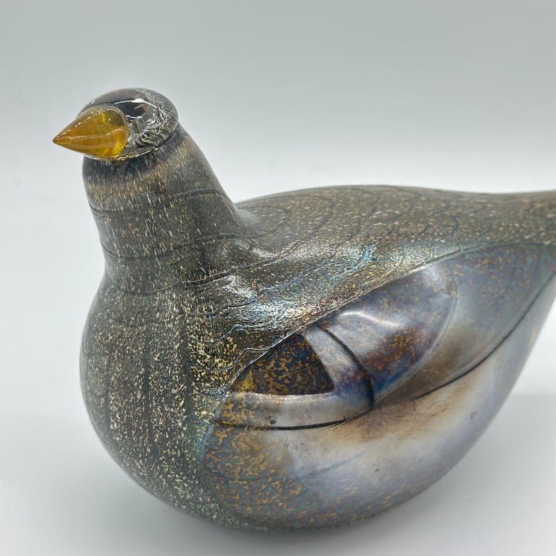 工芸品  birds oiva toikka wood grouse Iittala - Birds by Toikka Summer Grouse 150x110mm for sale