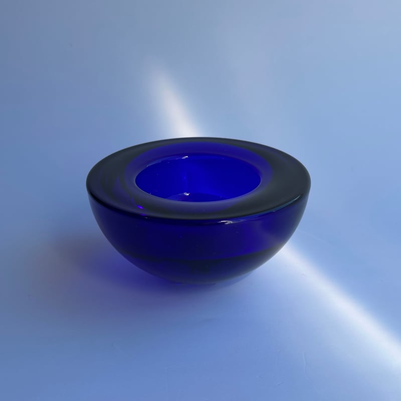 iittala/イッタラ】Ballo/バロ/キャンドルホルダー/コバルトブルー