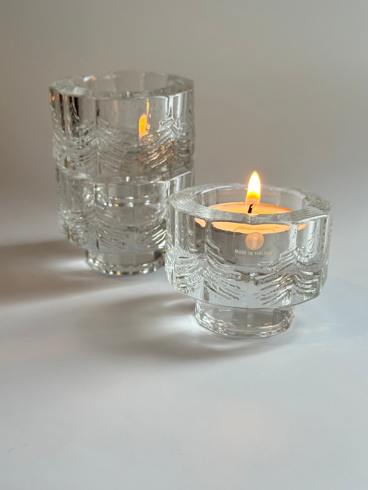  ヨルマ・ヴェンノラ \"Äiti ja lapsi\" ガラスの置物 イッタラ / iittala ガラス吹きの職人 ヨルマ・ヴェンノラ