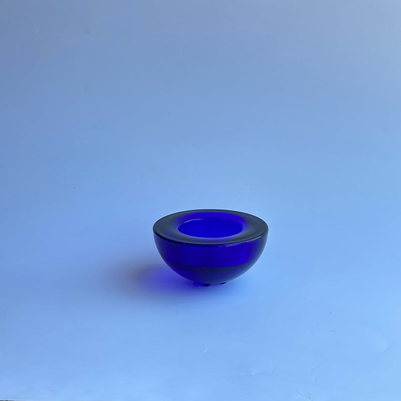 iittala/イッタラ】Ballo/バロ/キャンドルホルダー/コバルトブルー