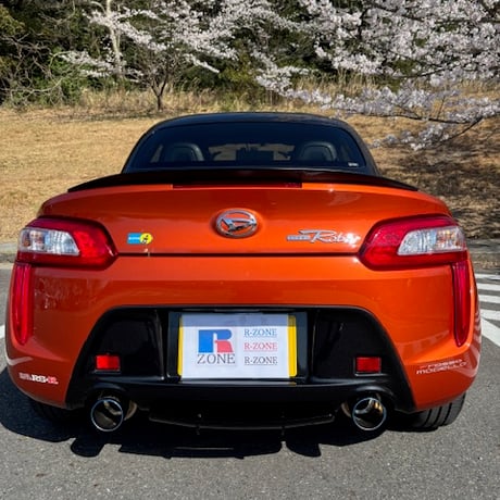 DAIHATSU　コペン　Ｒｏｂｅ専用　ダックテールトランクスポイラー
