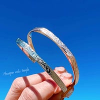 -- Ｈexagon nalu Bangle --